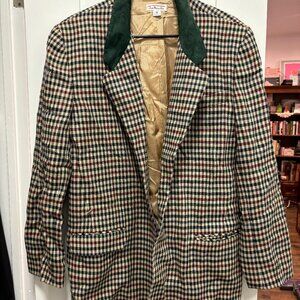 Vintage Womens Plaid Jacket